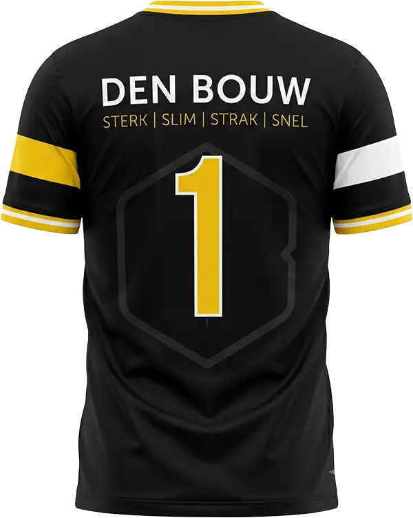 Den Bouw — shirt achterkant