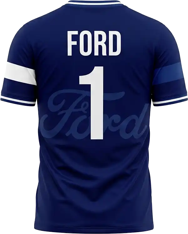 Ford Unicars Kortrijk — shirt achterkant