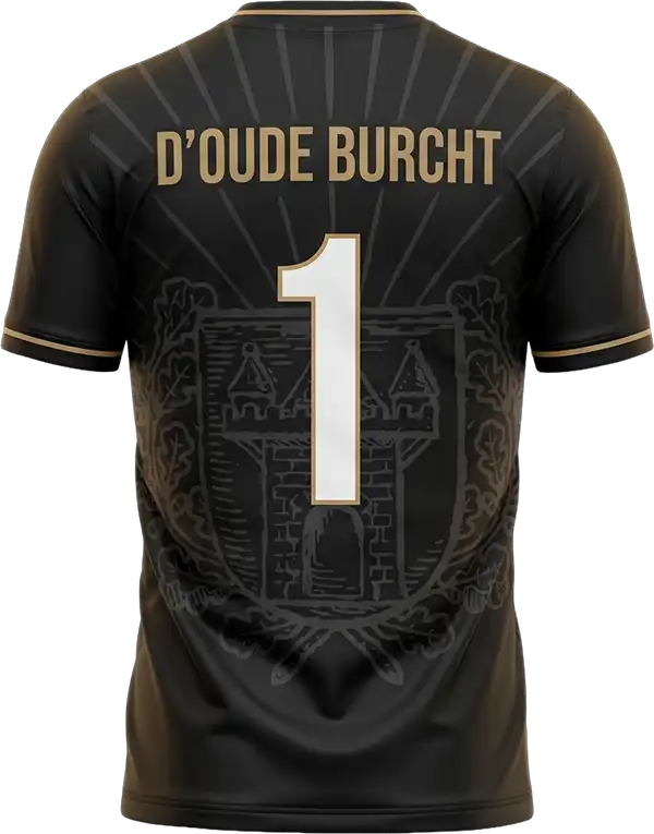 Restaurant d'Oude Burcht — shirt achterkant