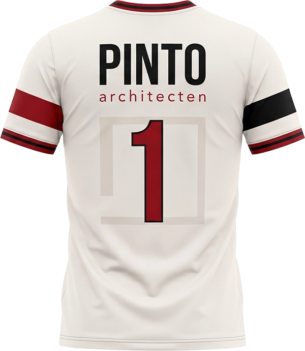 Pinto architecten — shirt achterkant