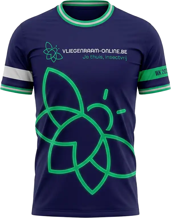 Vliegenraam-online.be — shirt voorkant